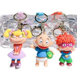 Naughty Little Soldier Keychain 3D Cartoon Character Keychain Cute Bag Pendant Small Gift Wholesale