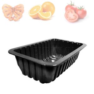 Tek kullanımlık plastik gıda kapları meyve salata bento kutusu hazırlık depolama öğle yemeği kutuları mikrodalgada yemek restoran malzemeleri