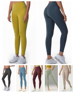 Yüksek bel yoga kırpılmış tozluk kadınlar dikiş çıplak hissediyorum fitness spor capri pantolon salon koşan sıkı pantolon 25 