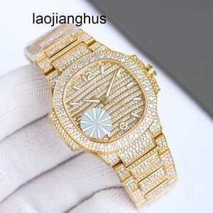 Diamond Watch Womens Moda Diamond Watch Kadın Tasarımcı İzler Otomatik Mekanik Hareket 352mm Safir Paslanmaz Çelik Su Geçirmez Bilek Bahçesi