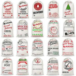 Sıcak Büyük Ucuz Navidad Noel Xmas Dekorasyon Şeker Çantası Santa Çuvalları Hediyeler Çocuk S için Çantalar Diziler