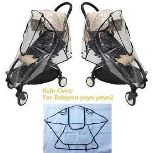 Peças de carrinho acessórios segurança eva materi bebê carro rincoat capa chuva à prova dwaterproof água para babyzen yoyo yoyo2 yoya 230914