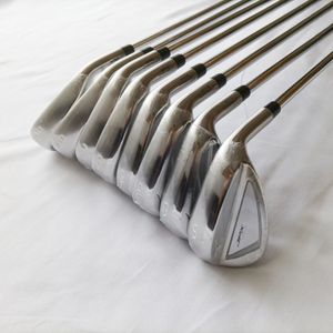 Limited time discount New 8pcs men golf clubs jpx923 Hot Metal Set golf irons 5-9PGS Flex steel shaft with head cover