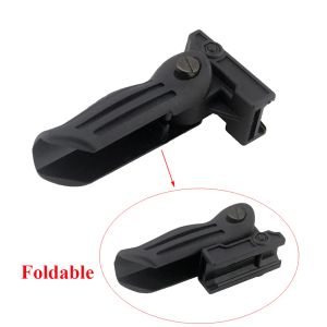 Taktik Aksesuarlar Katlanabilir AK Foregrip Kompakt Hızlı Dekle M/ M16 AR15 Av Tüfek Aksesuar Abs Polimer Fit 20mm Rail