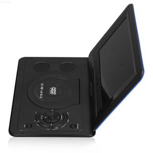 DVD VCD-плеер 13,9-дюймовый портативный домашний автомобильный DVD-плеер VCD CD игровой ТВ-плеер USB с поворотным экраном и пультом дистанционного управления Медиаплеер США/Великобритании/ЕС L230916
