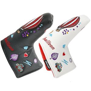 Other Golf Products Golf Putter Cover Magnetic Closure PU Golf Head Cover Putter Driver Golf Club Head Cover Golf Iron Headcover Protector Covers 230915