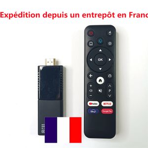 Gemi Fraom Fransa Q3 TV Stick 4K 2G 16G Android10 Allwinner H313 2.4G/5G Çift WiFi Taşınabilir TV önek BT5.0 Dongle