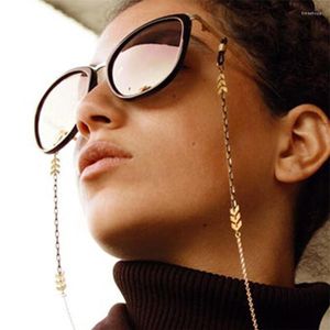 Güneş Gözlüğü Çerçeveleri Gözlükler için Moda Ok Zinciri Birleştirilmiş Metal Maske Kayışı Kravisi Kadın Mücevher Aksesuarları2175