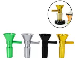 14mm eklem metal nargile petrol koleksiyoncusu shisha kafa kömür slaytlar bongs kase huni teçhizat kuvars çivi erkek kadın bitki sigara içme tutucu su boruları