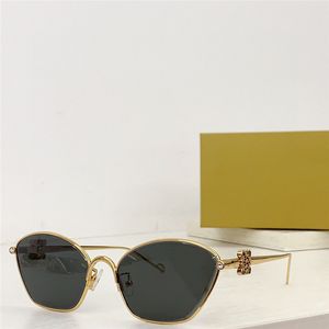 Новый модный дизайн солнцезащитных очков «кошачий глаз» 40105U в металлической оправе с двойными бриллиантами, простые и популярные стильные уличные защитные очки uv400