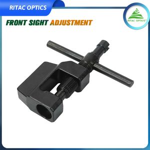 Front Sight Adjustment Tactical Tool Adjust The Elevation and Windage of Hunting Mechanical Front Sight