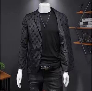 Bahar Sonbahar Yeni Erkek Ceketler Blazer Moda İnce Sıradan Blazer Marka Mens Suit Tasarımcı Ceket Dış Giyim