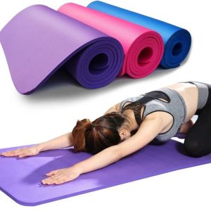 Yoga Mats Mat Antiskid Sports Fitness 183CM 6MM Thick EVA Comfort Foam yoga matt for Exercise and Pilates Gymnastics mat