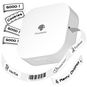 Accessori per stampanti Phomemo Q30 Etichettatrice Macchina Mini tascabile Stampante termica per etichette Macchina per etichette adesive wireless fai da te Varie etichette di carta 230918