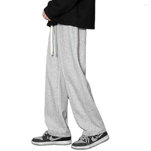 Calças masculinas moda joggers algodão homens casual solto baggy sweatpants streetwear hiphop harem trackpants roupas
