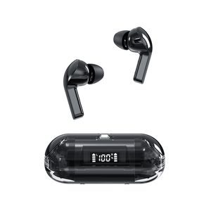 TWS TM20 Bluetooth Kulaklık Kulaklıkları Kablosuz Kulaklıklar Spor Şeffaf Kulaklık Hifi Gürültü İndirgenmesi Kulakta Audifonos Gamer 2024