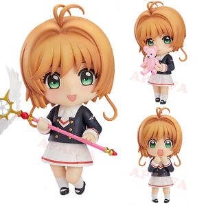 Cardcaptor Sakura Clear Card Kinomoto Figure Tomoeda Middle School Uniform Action Adult Model Doll Toys