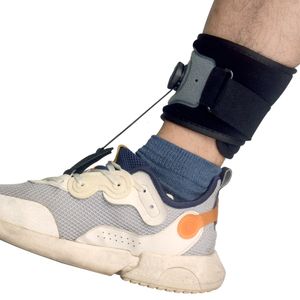 Portable Slim Equipment Drop Foot Brace AFOs Support Strap Elevator Poliomyelitis Hemiplegia Stroke Universal Size 230920