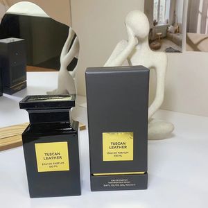 Одеколон для мужчин TUSCAN LEATHER Spray EDP Perfumes 100 мл Натуральные роскошные долговечные приятные ароматы для подарка 3,4 жидких унции для повседневной жизни Мужской очаровательный аромат оптом