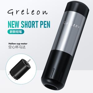Машинка для татуировки Greleon Мощная мотор-ручка с полой чашкой, маленькая и изысканная, с отличным ощущением руки для художников 230921