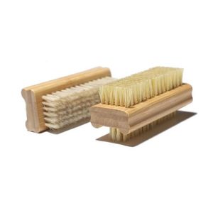 Bath Brushes Sponges Scrubbers Natural Boar Bristle Brush Wooden Nail Brushes Foot Clean Body Mas Scrubber Make Up Tools Sn2931 D Dhefz