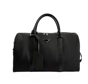 Siyah moda çantalar büyük kapasite holdall bagajları taşıyor duffel çantalar lüks erkekler bagaj seyahat çantası