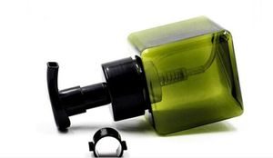 Toptan 250ml Plastik Sabun Dispenser Şişe Şişe Kare Şekli Köpük Pompa Şişeleri Vücut Yıkama Losyonu Seyahat Taşınabilir Paketleme Şişesi Zz