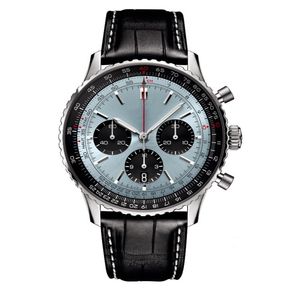 Lüks Designer Watch Montre Dayanıklılık Pro Avenger Mens Saatler Yüksek Kaliteli Reloj 44mm Kauçuk Kayış Kronograf Bilek saati Kauçuk Silikon Orologio