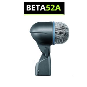 Mikrofonlar Beta 52A Davul Mikrofon Enstrüman Kick Drum Bas Mikrofon Metal Dinamik Mikrofon Bas Trampet Kick Mic Big 230920