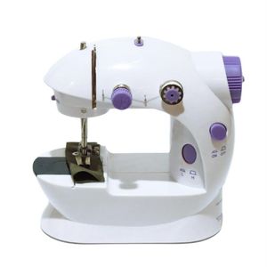 Máquina de costura portátil, mini máquina de costura sem fio para roupas, portátil, 227q
