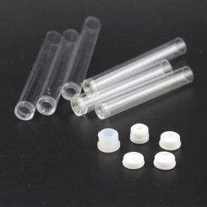 Buharlaştırıcı Cam Kartuş Kartuş Tomurcuklu Atomizer Ambalajı için Toptan 1ml Plastik Temiz Tüp Kapları