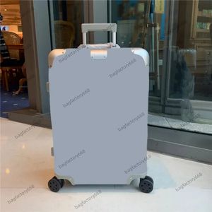 Moda lüks valizler bagaj tasarımcı seyahat bavul ufuk üzerinde taşıma 55 en kaliteli unisex haddeleme tesisi iş seyahat çekme çubuğu çanta pembe pembe