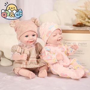 Bebekler bjd mini 33cm vinil bebek yüksek kaliteli hareketli eklemler güzel bebek ve kıyafetler giyebilir kızlar diy oyuncaklar doğum günü hediyeleri 230922