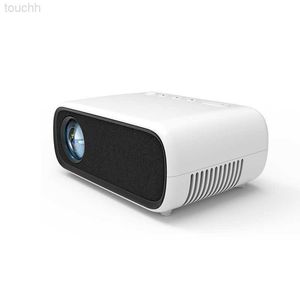 Projektörler YG280 Projektör 600 Lümenler FHD 1080P Video Taşınabilir Projektörler Beamer Media Player HiFi Hoparlörler Ev Sineması Sineması L230921 L230923