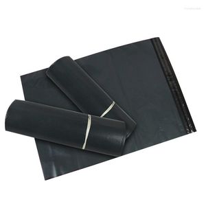Сумки для хранения курьера 20 шт. черная сумка пластиковый полиэтиленовый конверт почтовый самоклеющийся уплотнительный мешок