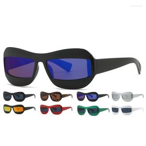 Солнцезащитные очки, поступление, модные солнцезащитные очки в коробке специальной формы, зеркало, индивидуальные вечерние трендовые оптовые солнцезащитные очки