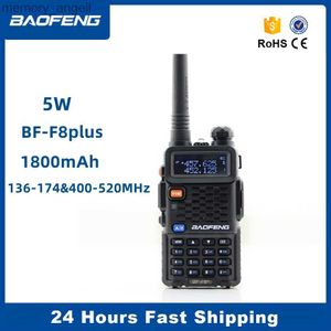 Рация Baofeng BF-F8 Plus Walkie Talkie 5 Вт УФ двухдиапазонная двухсторонняя радиостанция 136-174 400-520 МГц FM-радио CTCSS/DCS Портативная радиолюбительская радиостанция HKD230922