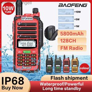 Рация Baofeng-UV-98PRO Водонепроницаемая рация УФ-воздушная антенна IP68 Морская ручная УКВ-станция высокой мощности для самостоятельного вождения на открытом воздухе HKD230922