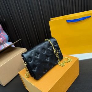 Cousin Bags Chains Bag Totes Crossbody Luxury Designer Brand Fashion Shoulder Bags Handbags High Quality Women Letter Purse Phone bag Wallet Metallic Plain