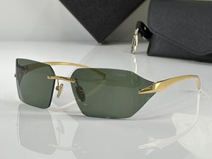 Realfine888 5A Brillen PRA SPRA55 SPRA56 Runway Metall Luxus Designer Sonnenbrille für Mann Frau mit Brillenetui