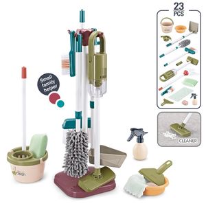 Tools Workshop Children's Educational Simulation Play House Toy Boy And Girl Training Cleaning Tool Set Top Stuff Things for Kids 230922