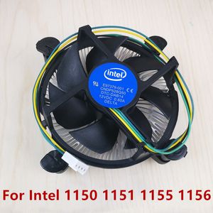 FANS SOĞUTLARI 1150 1151 1155 1156 CPU 9225 için orijinal CPU Fan 4pin PWM 230923