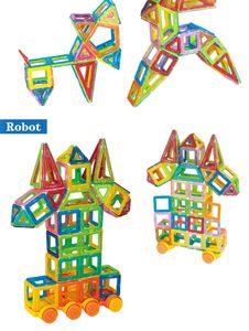 110-252 шт. блоки, магнитный конструктор, набор моделей, строительные игрушки, пластиковые магнитные блоки, развивающие игрушки для детей, подарки