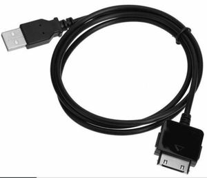 USB-кабель для зарядки и синхронизации данных для Microsoft Zune HD MP3 USB-кабель для зарядки MP3-плеера 1 м, черный