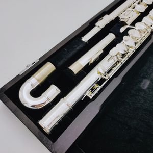 Muramatsu Alto Flute G Tune 16 Closed Hole Keys Sliver Plated Professional Musical Instrument with case free shipping