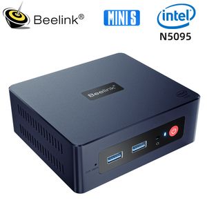 Mini PCs Beelink Mini S Intel 11th Gen N5095 Mini PC N100 S12 Pro DDR4 8GB 128GB SSD Desktop Gaming Computer N95 VS GK3V J4125 230925