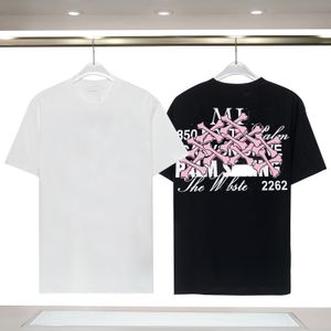 P020925 Дизайнерская футболка ограниченного выпуска с новыми футболками уличной одежды, летняя модная рубашка, дизайн с принтом букв и букв