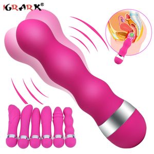 Vibratörler Multispeed Vibratör AV Stick Gspot Titreşim Dildo Vajina Klitli Masaj Mastürbator Anal Fiş Yetişkin Erotik Seks Oyuncakları Kadınlar İçin 230925