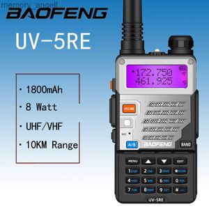 Рация Baofeng UV-5RE Walkie Talkie Двухдиапазонная мобильная радиолюбительская портативная рация 5 Вт Переговорное устройство дальнего действия HKD230925