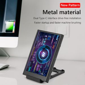 Monitors Drive Free 3.5inch IPS LCD Screen IPS Display Monitor Dual Type-C Interface AIDA64 320x480 for PC Computers/mini ITX Chassis/CPU 230925